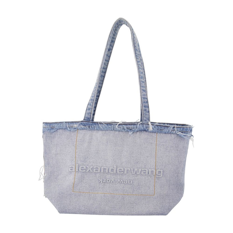 Alexander Wang cotton tote bag in blue