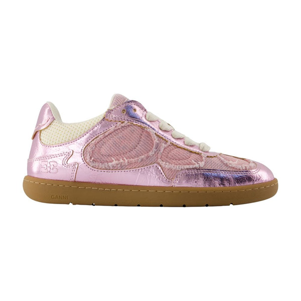 Ganni Synthetic sneaker in pink