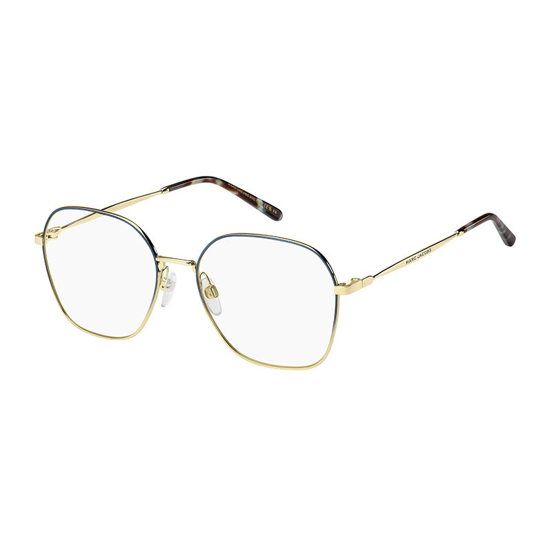 Marc Jacobs MARC7030NUC00 Metal frame with tortoiseshell-effect temples eyeglasses in gold