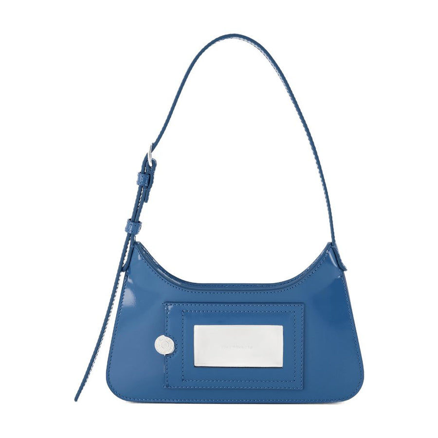 Acne Studios Calfskin shoulder bag in blue