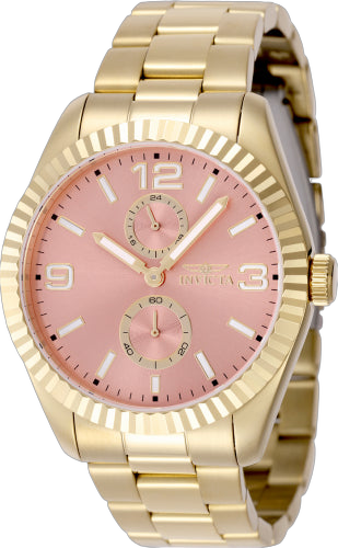 Invicta watch in gold