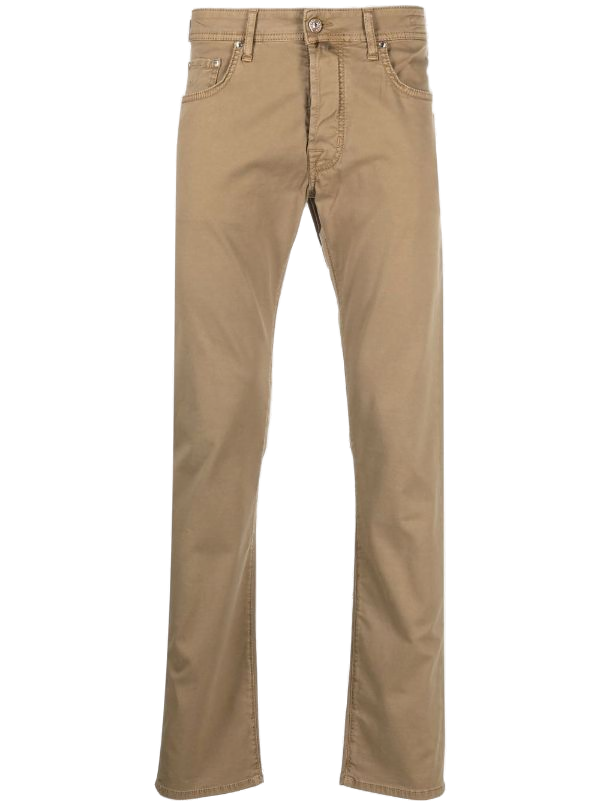 Jacob Cohen Cotton 98% trousers in beige