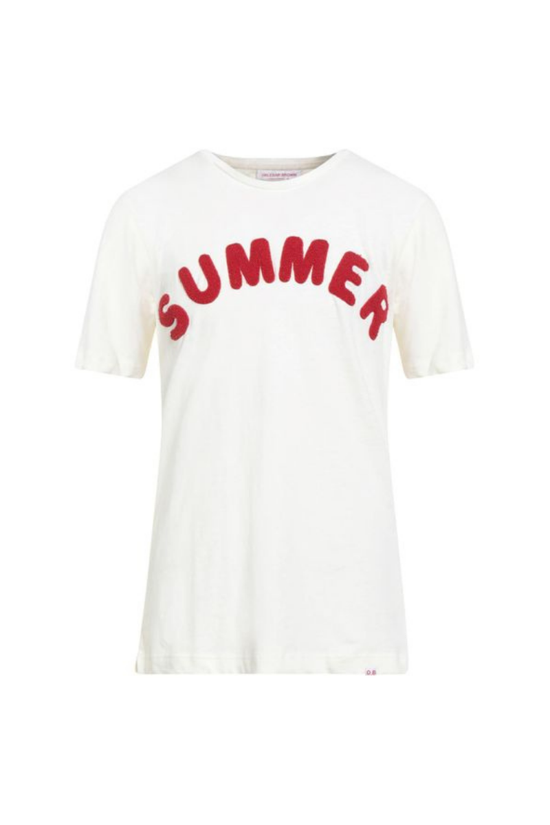 Orlebar Brown 100% Cotton t-shirt in white