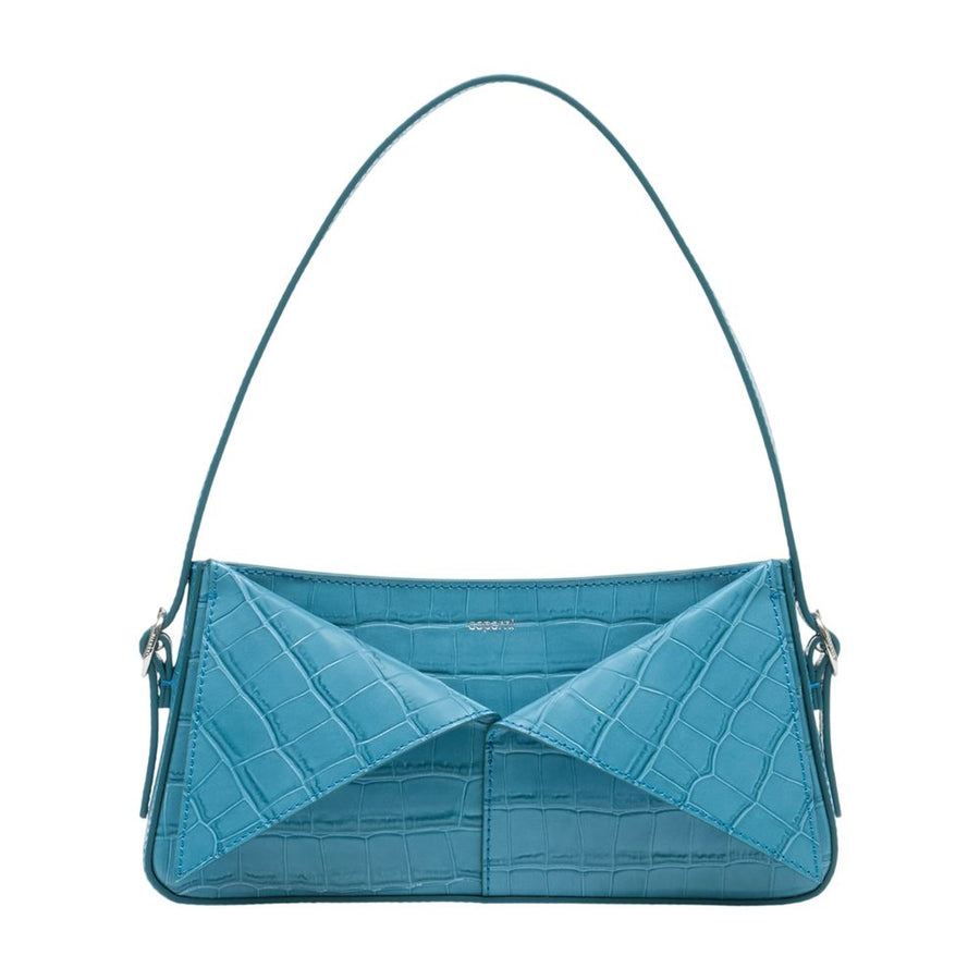 Coperni calfskin shoulder bag in blue