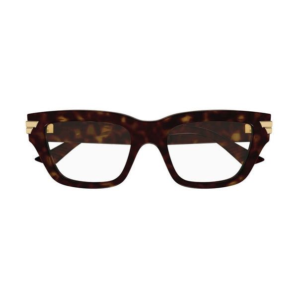 Bottega Veneta Acetate frame eyeglasses in brown