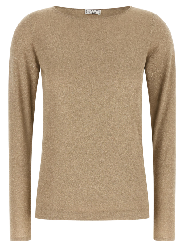 Brunello Cucinelli Cashmere sweater in beige