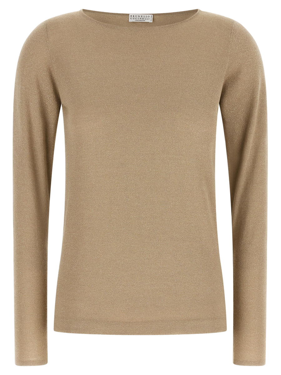 Brunello Cucinelli Cashmere sweater in beige