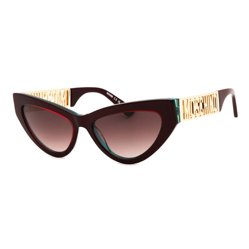 Moschino sunglasses in burgundy