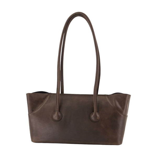 Margesherwood Cowhide shoulder bag in brown