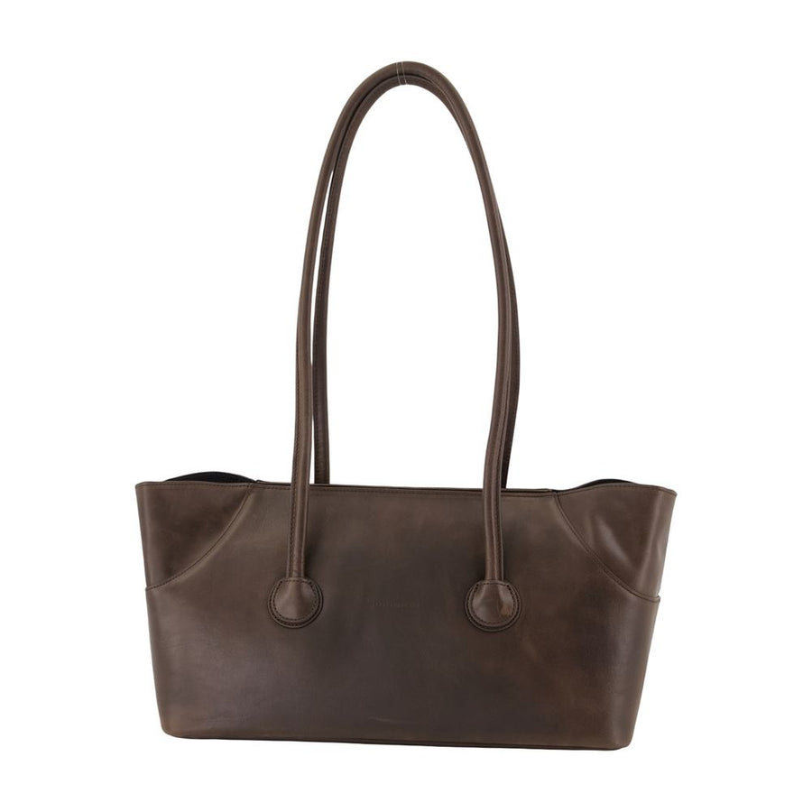 Margesherwood Cowhide shoulder bag in brown