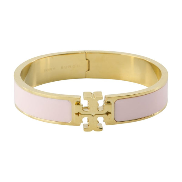 Tory Burch Gold metal with enamel bracelet in gold