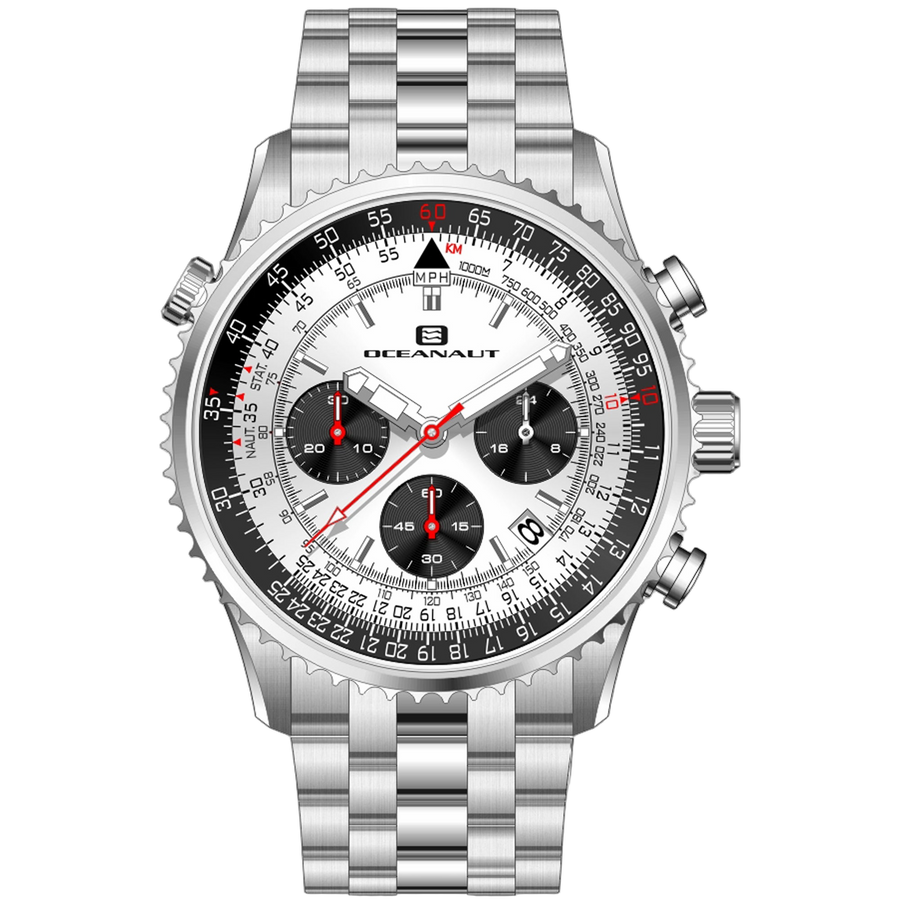 Oceanaut watch in silver