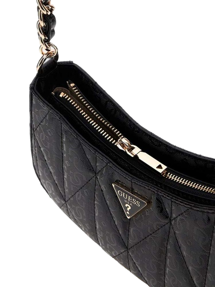 Guess 100% Polyurethane shoulder bag in black