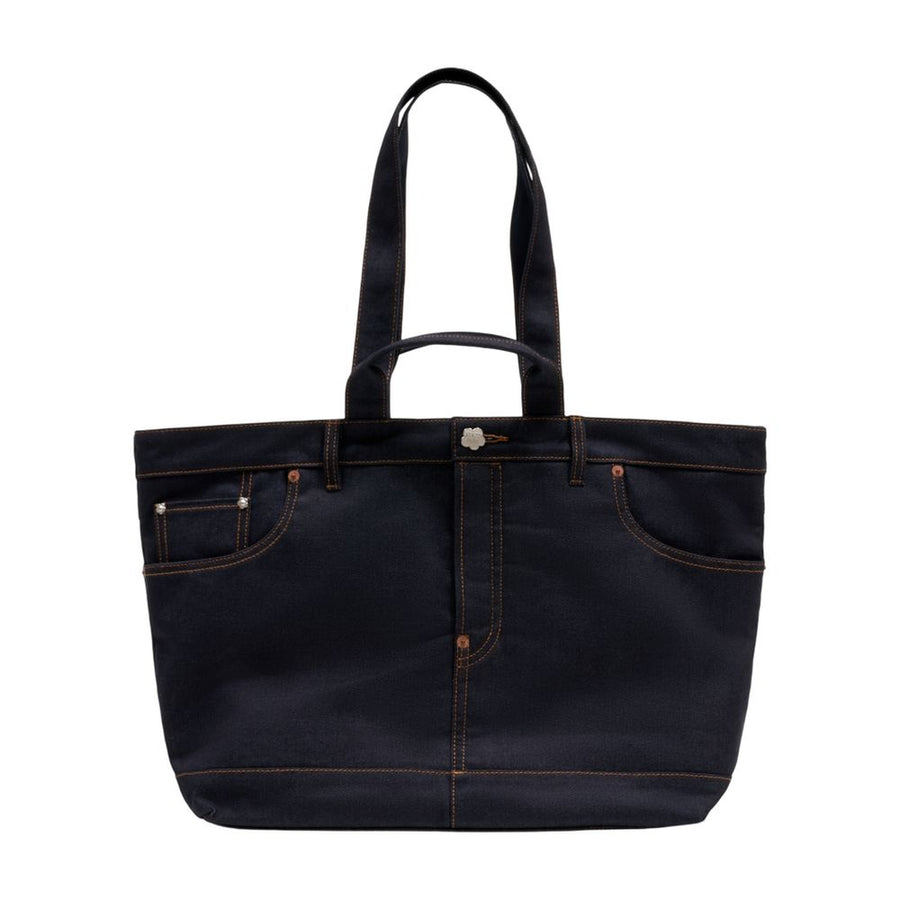 Kenzo Cotton tote bag in navy