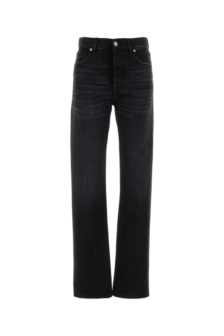 Black Denim Jeans Nero Exterior: Cotton