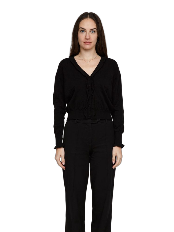 Pinko 100% Cashmere cardigan in black