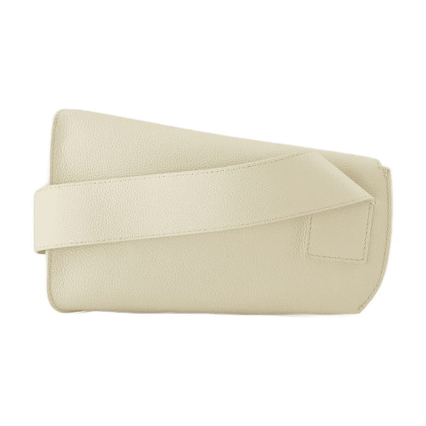 Alexander McQueen Calfskin crossbody bag in beige