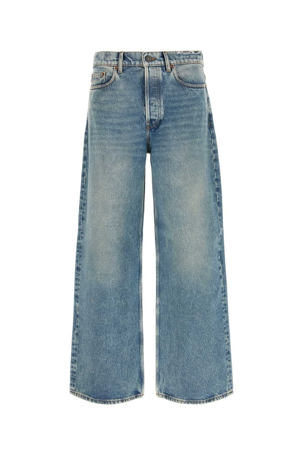 Golden Goose Deluxe Brand Pant 100% Cotton jeans in blue