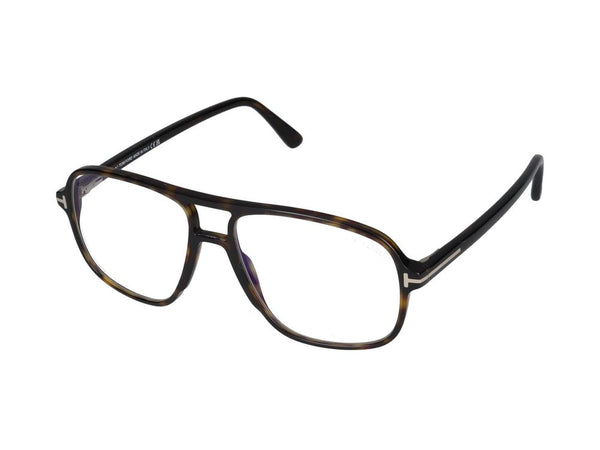 Tom Ford FT5737-B Injected acetate eyeglasses in black