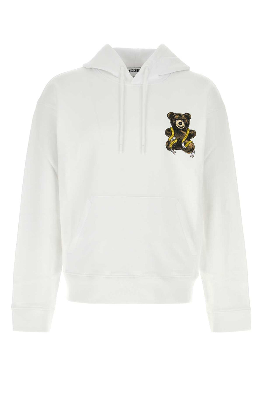 White Cotton Sweatshirt Fantasiabianco Exterior: Felpe