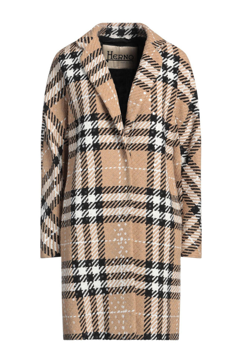 Herno 45% acrylic coat in beige