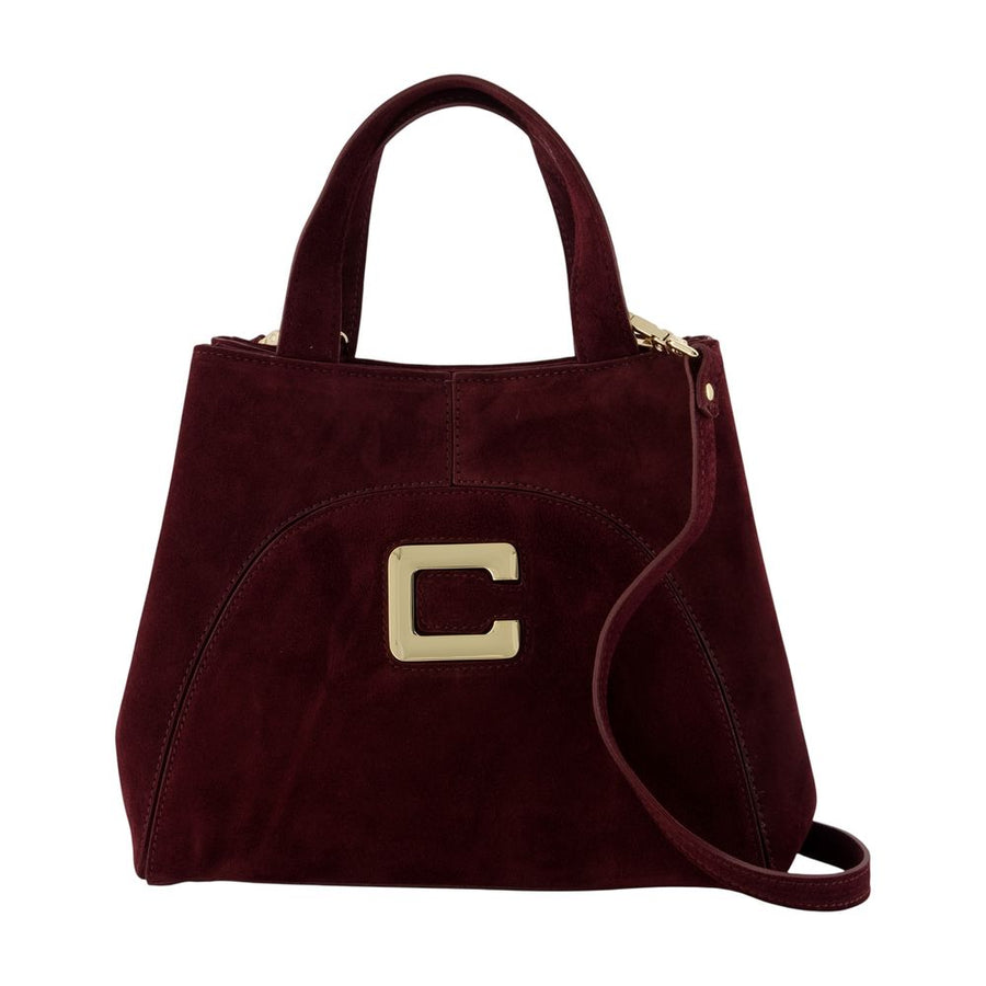 Clem Purse - Carel Leather Burgundy Goatskin Bags / Handbags-purses