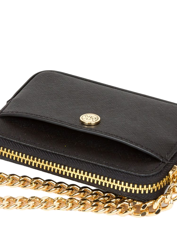 Michael Kors Leather card case in black