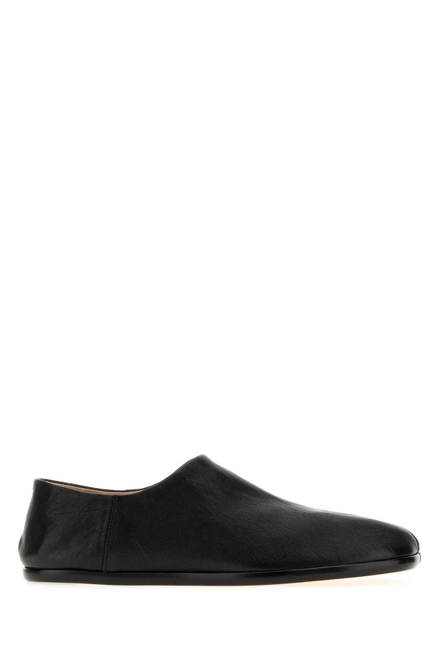 Maison Margiela Babouche Exterior: 100% Leather mule in black