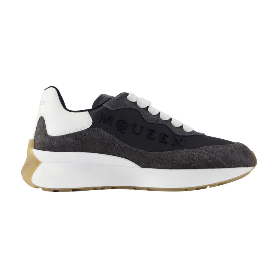 Alexander McQueen Calfskin sneaker in multicolor