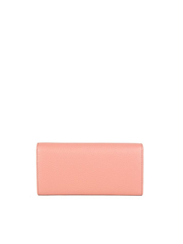 Coccinelle 100% Cowhide wallet in pink