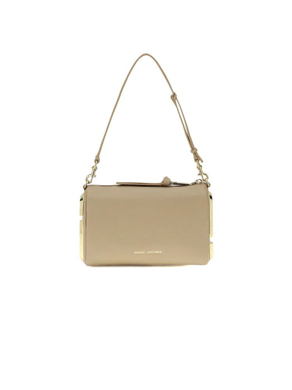 Marc Jacobs 100% Calf Skin shoulder bag in beige