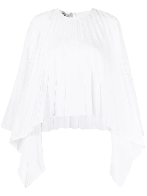 Valentino Silk blouse in white
