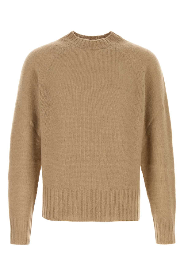 Tom Ford Brushed 100% Cashmere sweater in beige