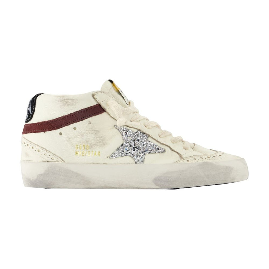Golden Goose Deluxe Brand lambskin sneaker in white