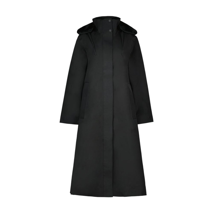 Rains Synthetic coat in black