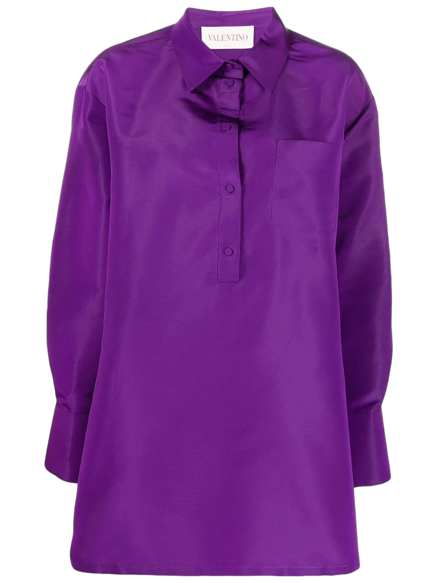 Valentino Silk blouse in purple