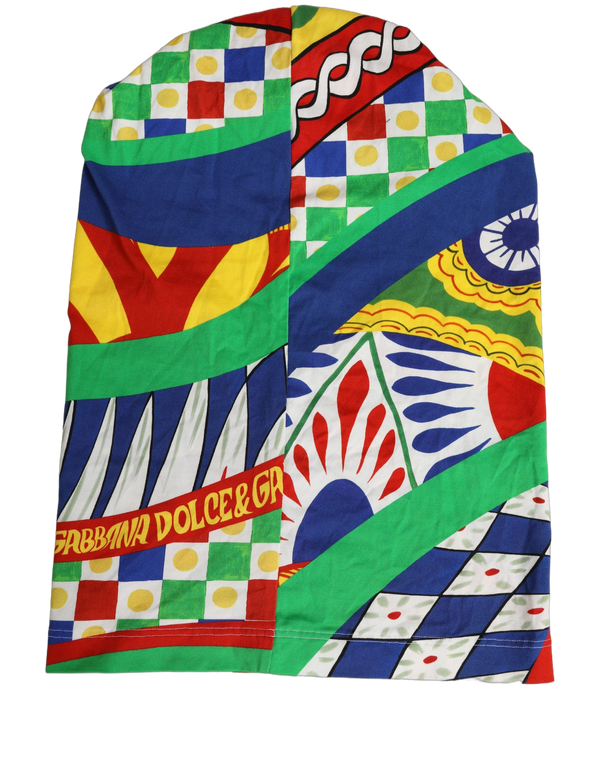 Dolce & Gabbana HAT10096 100% Cotton balaclava in multicolor
