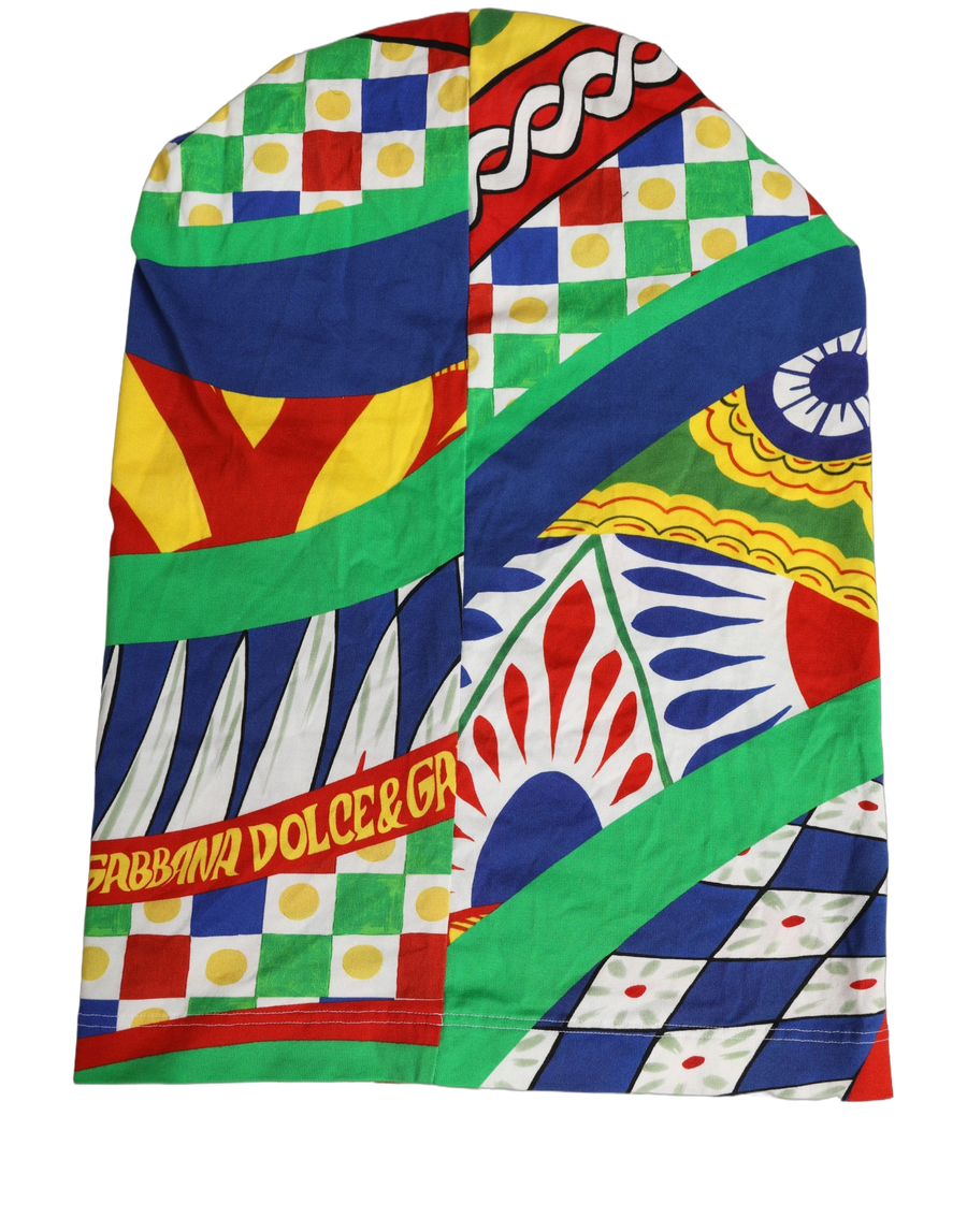 Dolce & Gabbana HAT10096 100% Cotton balaclava in multicolor