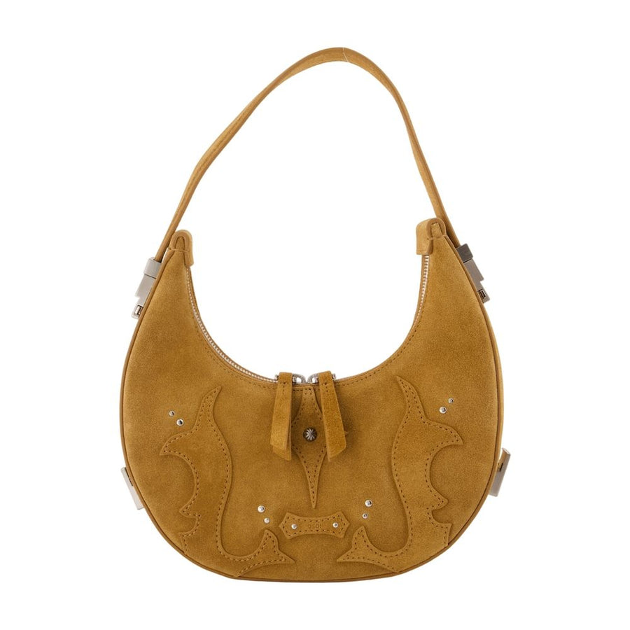 Osoi Cowhide shoulder bag in yellow