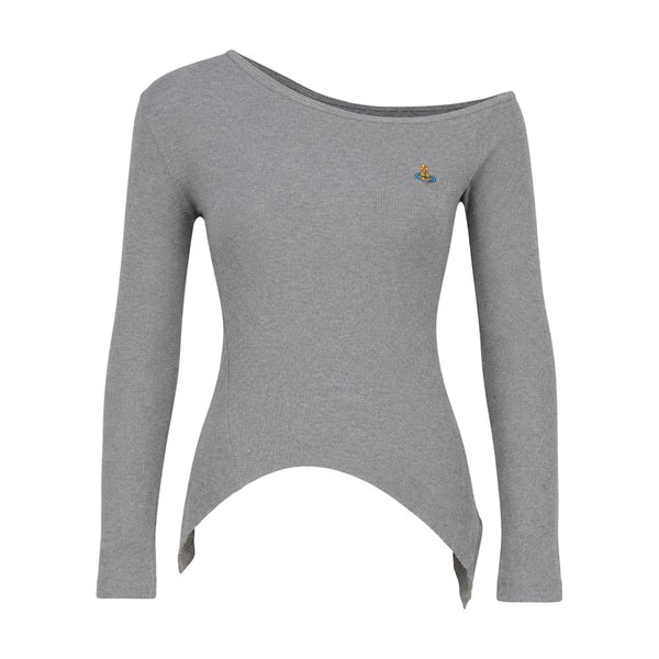 Ls Orgy T-Shirt - Vivienne Westwood Synthetic Grey Ready-to-wear / T-shirts
