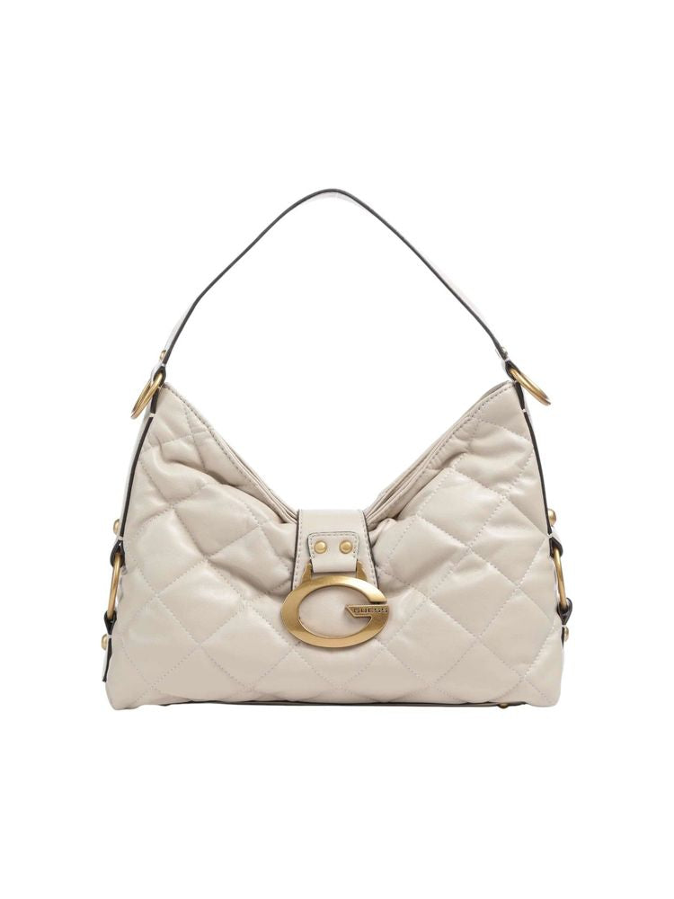 Guess Shoulder Bag Bone Polyurethane / Shoulder-bags