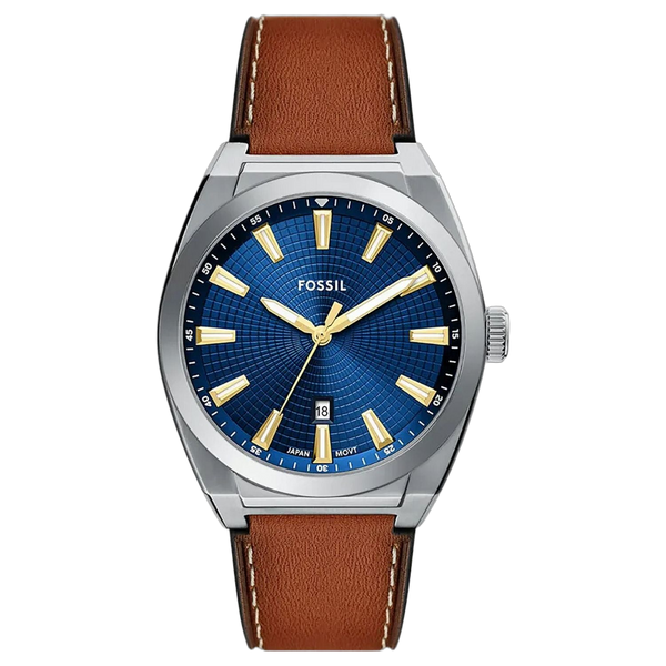 Fossil watch in blue