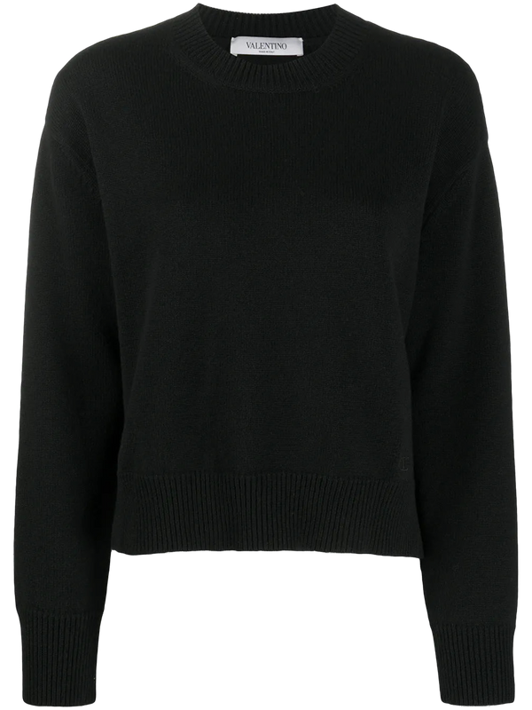 Valentino Cashmere sweater in black