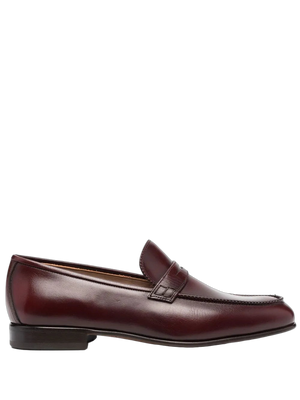 Ferragamo Calf leather loafer in red