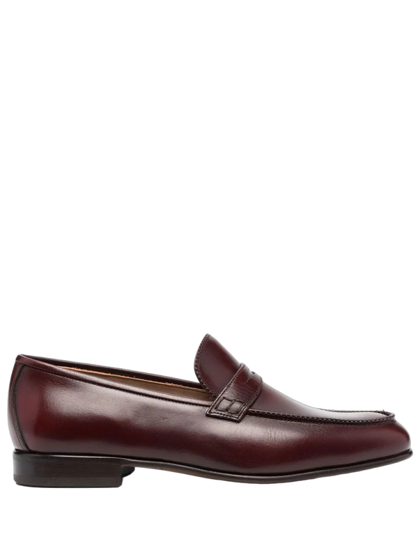 Ferragamo Calf leather loafer in red
