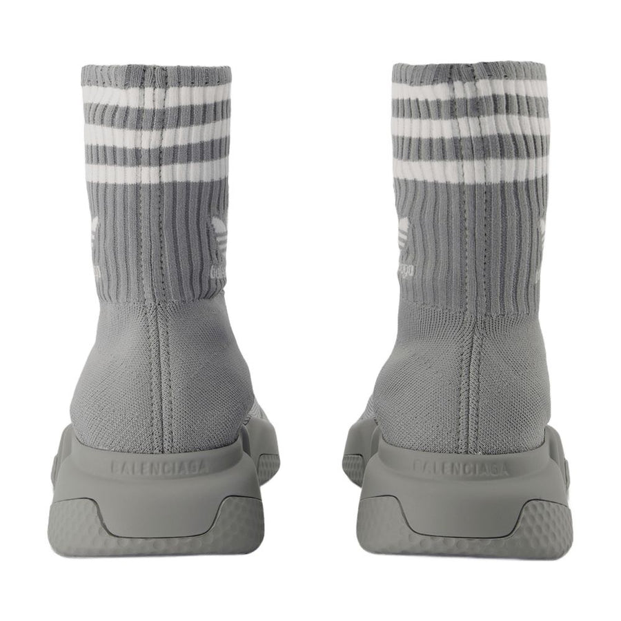 Balenciaga Textile/Knit upper; synthetic sole sneaker in gray