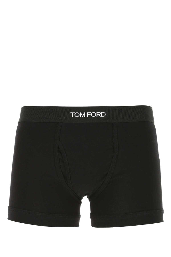 Tom Ford Pack 95% Cotton boxer brief in black