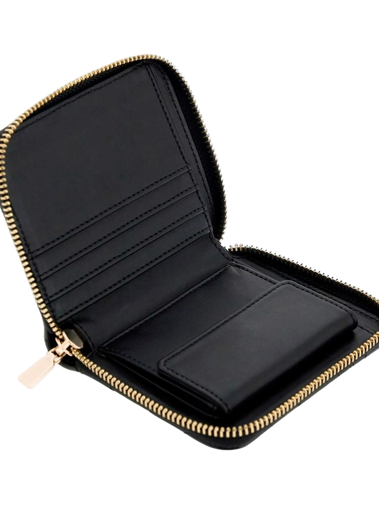 Guess 100% Polyurethane wallet in black