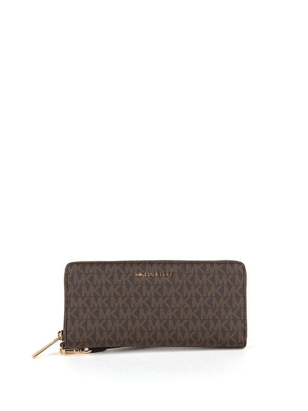 Michael Kors 89.4% Coated Canvas wallet in brown