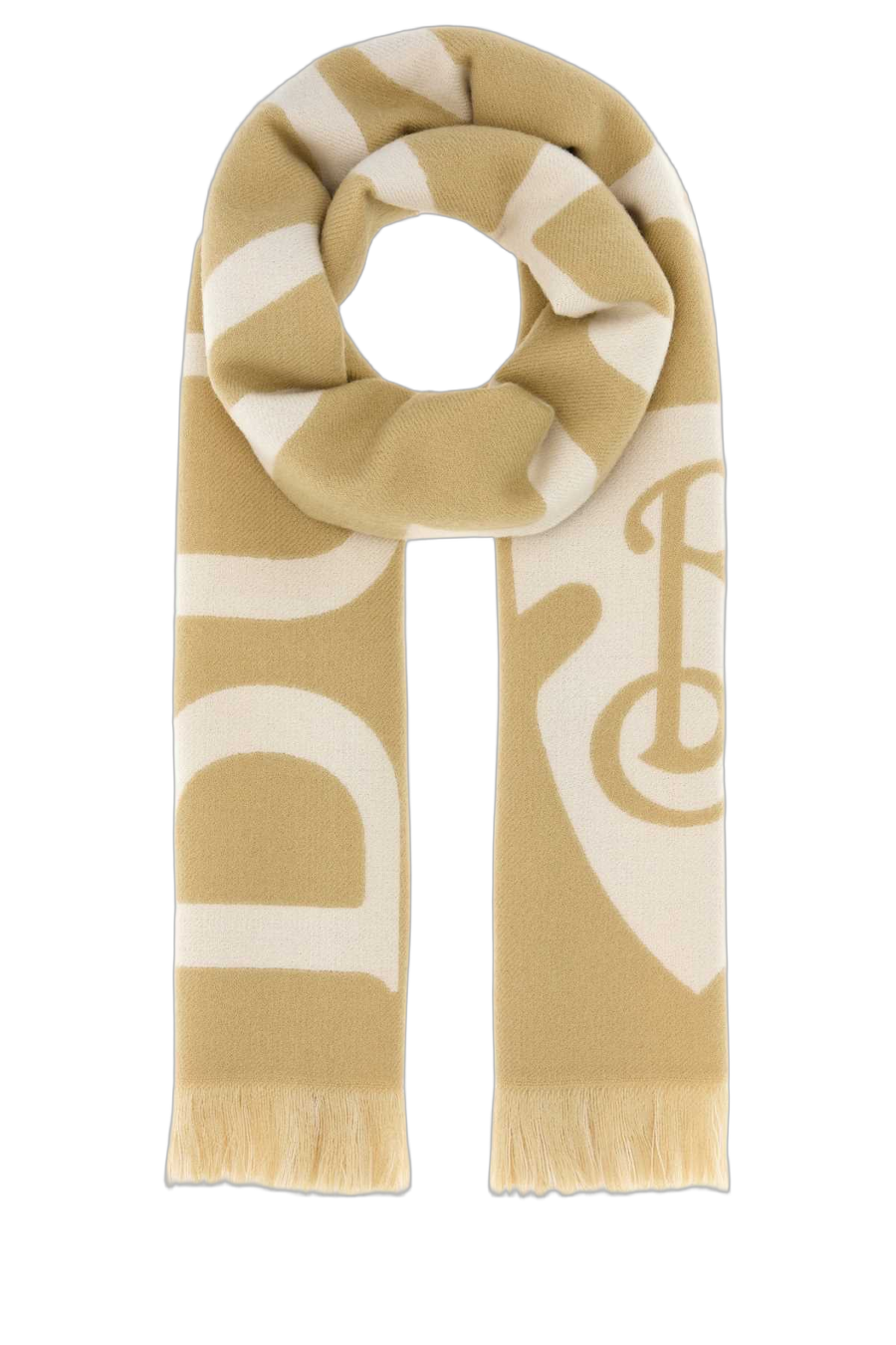 Burberry 100% Wool scarf in beige